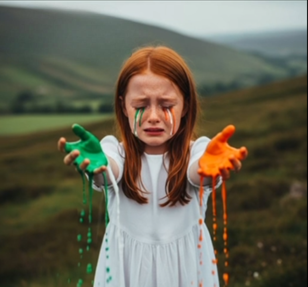Irish Girl Crying